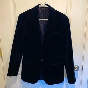J. Crew Ludlow Shawl Collar Velvet Tuxedo Blazer 34S